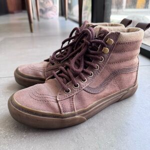 Brown Vans Sk8-hi MTE Shoes